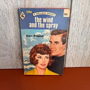 The Wind and the Spray Joyce Dingwell Harlequin Romance 1296 Vintage 1969 Book‎